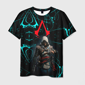 Мужская футболка 3D с принтом Assassin’s Creed в Кировске, 100% полиэфир | прямой крой, круглый вырез горловины, длина до линии бедер | action adventure | action rpg | creed | игра | мультиплатформенная | паркур | стелс