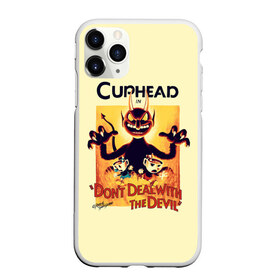 Чехол для iPhone 11 Pro матовый с принтом Cuphead в Кировске, Силикон |  | cup head | cuphead | game | games | игра | игры | кап хэд | купахэд