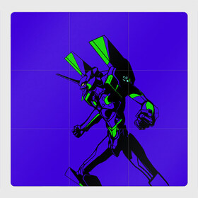 Магнитный плакат 3Х3 с принтом Евангилион в Кировске, Полимерный материал с магнитным слоем | 9 деталей размером 9*9 см | anime | eva | evangelion | nerv | аниме | анимэ | ева | евангилион | нерв | роботы | рэй | синдзи | япония