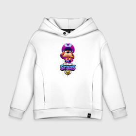 Детское худи Oversize хлопок с принтом Brawl Stars   Colonel Ruffs в Кировске, френч-терри — 70% хлопок, 30% полиэстер. Мягкий теплый начес внутри —100% хлопок | боковые карманы, эластичные манжеты и нижняя кромка, капюшон на магнитной кнопке | Тематика изображения на принте: brawl | brawl ruffs | brawl stars | brawler | colonel ruffs | leon | new brawler | ruffs | ruffus | starrforce | бравл | бравл гавс | бравл пес | бравл собака | бравл старс | бравлер | гавс | генерал гавс | генерал пес | леон | руффс |