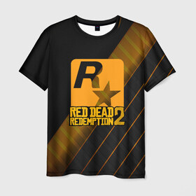 Мужская футболка 3D с принтом RED DEAD REDEMPTION 2 в Кировске, 100% полиэфир | прямой крой, круглый вырез горловины, длина до линии бедер | game | gamer | rdr2 | red dead redemption 2 | rockstar studios | игры