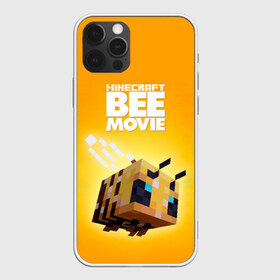 Чехол для iPhone 12 Pro Max с принтом Minecraft bee movie в Кировске, Силикон |  | Тематика изображения на принте: 