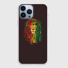 Чехол для iPhone 13 Pro Max с принтом Bob lion в Кировске,  |  | bob_marley | dreadlocks | hippie | jamaica | lion | reggae | боб марли | дреды | регги | хиппи | ямайка