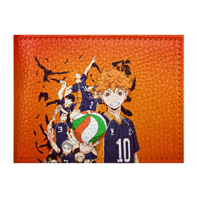 Обложка для студенческого билета с принтом ВОЛЕЙБОЛ!! / HAIKYUU!! в Кировске, натуральная кожа | Размер: 11*8 см; Печать на всей внешней стороне | anime | haikyu | haikyuu | karasuno | аниме | волейбол | ворон | карасуно | манга | мяч | сёё хината