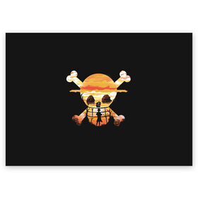 Поздравительная открытка с принтом One piece в Кировске, 100% бумага | плотность бумаги 280 г/м2, матовая, на обратной стороне линовка и место для марки
 | anime | one piece | аниме | анимэ | большой куш | ван пис | король пиратов | луффи | пират | пираты | пираты соломенной шляпы | рыжий шанкс | эйтиро одо