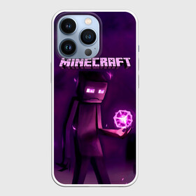 Чехол для iPhone 13 Pro с принтом Minecraft Слендермен в Кировске,  |  | minecraft | алекс | белый | блоки | ведьма | взрывчатка | визера | волк | гаст | добывать | дракон | зеленый куб | зомби | игра | крафт | крипер | кубики | лошадка | майн | майнкрафт | манкрафт | овечка | оцелот