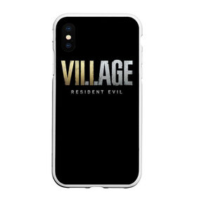 Чехол для iPhone XS Max матовый с принтом Resident Evil Village в Кировске, Силикон | Область печати: задняя сторона чехла, без боковых панелей | lady dimitrescu | resident evil | resident evil 8 | vampire | village | вампир | деревня | итан уинтерс | крис рэдфилд | леди димитреску | мем | резидент ивел | резидент ивел 8