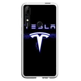 Чехол для Honor P Smart Z с принтом TESLA в Кировске, Силикон | Область печати: задняя сторона чехла, без боковых панелей | ac | acdc | america | auto | car | cars | dc | electro | elon | logo | musk | rock | space | spacex | tesla | usa | x | авто | автомобиль | илон | космос | лого | логотип | маск | машина | молнии | молния | музыка | рок | тесла | электричест