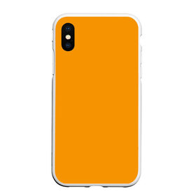 Чехол для iPhone XS Max матовый с принтом Цвет Шафран (без рисунка) в Кировске, Силикон | Область печати: задняя сторона чехла, без боковых панелей | Тематика изображения на принте: без рисунка | горчичный | желто оранжевый тон | желтый | модные цвета 2020 | оранжевый | рыжий | сочный цвет | цвет 2020 | шафран | яркие цвета