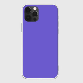 Чехол для iPhone 12 Pro Max с принтом Аспидно-синий в Кировске, Силикон |  | без дизайна | без картинки | одноцветные | синий