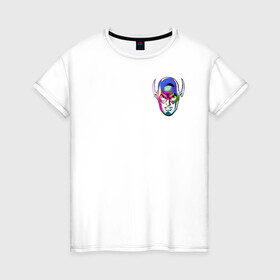 Женская футболка хлопок с принтом Флэш в Кировске, 100% хлопок | прямой крой, круглый вырез горловины, длина до линии бедер, слегка спущенное плечо | barry allen | the flash | vdzabma | барри аллен | флэш