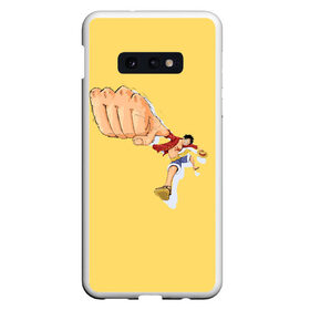 Чехол для Samsung S10E с принтом One piece в Кировске, Силикон | Область печати: задняя сторона чехла, без боковых панелей | anime | one piece | аниме | анимэ | большой куш | ван пис | король пиратов | луффи | пират | пираты | пираты соломенной шляпы | рыжий шанкс | эйтиро одо