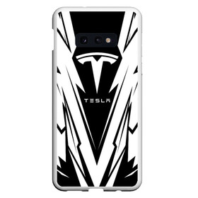 Чехол для Samsung S10E с принтом Tesla в Кировске, Силикон | Область печати: задняя сторона чехла, без боковых панелей | Тематика изображения на принте: auto | car | elon | musk | nasa | race | spacex | tesla | авто | автоспорт | гонки | илон | маск | машина | тесла | тэсла