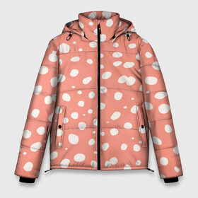 Мужская зимняя куртка 3D с принтом Розовый Леопард в Кировске, верх — 100% полиэстер; подкладка — 100% полиэстер; утеплитель — 100% полиэстер | длина ниже бедра, свободный силуэт Оверсайз. Есть воротник-стойка, отстегивающийся капюшон и ветрозащитная планка. 

Боковые карманы с листочкой на кнопках и внутренний карман на молнии. | Тематика изображения на принте: кот | котёнок | коты | кошечка | кошка | кошки | леопард | леопарды | розовый леопард | текстуры | тигр | тигрица