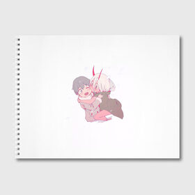 Альбом для рисования с принтом Милота в Кировске, 100% бумага
 | матовая бумага, плотность 200 мг. | Тематика изображения на принте: 14 февраля | anime | cute | darling in the franxx | kiss | love | valentines day | акацуки | анимеарт | арт | влюбленные | гуль | девочка и мальчик | день святого валентина | итачи | манга | милые | наруто | пара | подарок | поцелуй