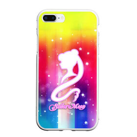 Чехол для iPhone 7Plus/8 Plus матовый с принтом Sailor Moon в Кировске, Силикон | Область печати: задняя сторона чехла, без боковых панелей | ami | girl | mizuno | moon | sailor | tsukino | usagi | ами | банни | волшебница | девушка | малышка | махо сёдзё | мидзуно | минако | мун | рэй | сейлор | усаги | хино | цукино | чибиуса
