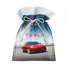 Подарочный 3D мешок с принтом Tesla Model 3 в Кировске, 100% полиэстер | Размер: 29*39 см | 3 | america | auto | car | electric | elon | model | motors | musk | tesla | usa | vehicle | авто | америка | илон | маск | модель | сша | тесла | электромобиль