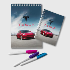 Блокнот с принтом Tesla Model 3 в Кировске, 100% бумага | 48 листов, плотность листов — 60 г/м2, плотность картонной обложки — 250 г/м2. Листы скреплены удобной пружинной спиралью. Цвет линий — светло-серый
 | 3 | america | auto | car | electric | elon | model | motors | musk | tesla | usa | vehicle | авто | америка | илон | маск | модель | сша | тесла | электромобиль
