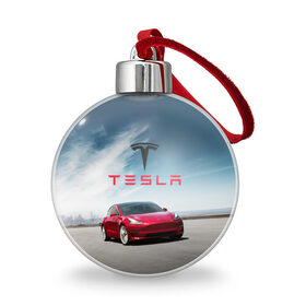 Ёлочный шар с принтом Tesla Model 3 в Кировске, Пластик | Диаметр: 77 мм | 3 | america | auto | car | electric | elon | model | motors | musk | tesla | usa | vehicle | авто | америка | илон | маск | модель | сша | тесла | электромобиль