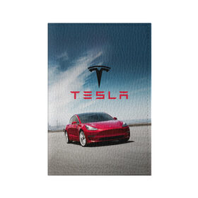 Обложка для паспорта матовая кожа с принтом Tesla Model 3 в Кировске, натуральная матовая кожа | размер 19,3 х 13,7 см; прозрачные пластиковые крепления | 3 | america | auto | car | electric | elon | model | motors | musk | tesla | usa | vehicle | авто | америка | илон | маск | модель | сша | тесла | электромобиль