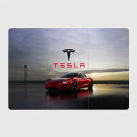 Магнитный плакат 3Х2 с принтом Tesla Roadster в Кировске, Полимерный материал с магнитным слоем | 6 деталей размером 9*9 см | america | auto | car | electric | elon | motors | musk | roadster | tesla | usa | vehicle | авто | америка | илон | маск | модель | сша | тесла | электромобиль