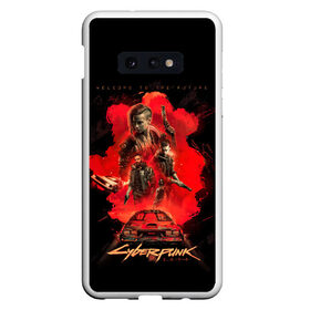 Чехол для Samsung S10E с принтом Cyberpunk 2077 в Кировске, Силикон | Область печати: задняя сторона чехла, без боковых панелей | cyberpunk 2077 | hacker | maelstrom | militech | quadra | samurai | sci fi | technology | trauma team | v | будущее | игра | иероглифы | киану ривз | кибер | киберпанк | киборг | киборги | корпорация | лого | милитек | панк | роботы | самурай | т