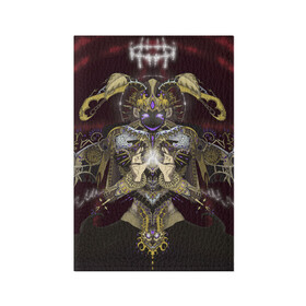 Обложка для паспорта матовая кожа с принтом Архангел Афтон в Кировске, натуральная матовая кожа | размер 19,3 х 13,7 см; прозрачные пластиковые крепления | fnaf | william afton | ангел | архангел | афтон | крылья | робот | уильям афтон | фиолетовый человек