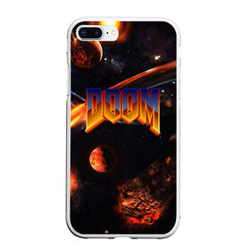 Чехол для iPhone 7Plus/8 Plus матовый с принтом DOOM / ДУМ (S) в Кировске, Силикон | Область печати: задняя сторона чехла, без боковых панелей | doom | doom eternal | game | tegunvteg | демоны | дум | игры | марс