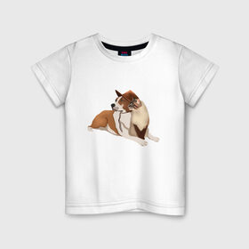 Детская футболка хлопок с принтом Смотреть в одном направлении в Кировске, 100% хлопок | круглый вырез горловины, полуприлегающий силуэт, длина до линии бедер | для него | для нее | ковбой. | любовь | путешествия | собаки | счастье