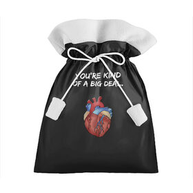 Подарочный 3D мешок с принтом Большое сердце в Кировске, 100% полиэстер | Размер: 29*39 см | angel | cupid | day | happy | heart | love | rose | valentine | valentines | ангел | валентин | валентина | валентинка | день | купидон | любовь | святого | святой | сердце