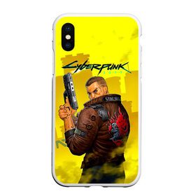 Чехол для iPhone XS Max матовый с принтом Cyberpunk 2077 в Кировске, Силикон | Область печати: задняя сторона чехла, без боковых панелей | cyberpunk 2077 | hacker | maelstrom | militech | quadra | samurai | sci fi | technology | trauma team | v | будущее | игра | иероглифы | киану ривз | кибер | киберпанк | киборг | киборги | корпорация | лого | милитек | панк | роботы | самурай | т