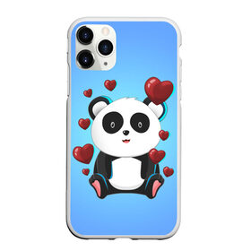 Чехол для iPhone 11 Pro матовый с принтом Панда в Кировске, Силикон |  | day | heart | love | panda | romantic | valentine | valentines | амур | валентина | влюбленные | влюбленных | всех | день | купидон | любовь | романтика | романтичность | святого | сердечки | сердечко | сердце