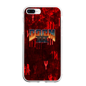 Чехол для iPhone 7Plus/8 Plus матовый с принтом DOOM 3 (S) в Кировске, Силикон | Область печати: задняя сторона чехла, без боковых панелей | doom | doom eternal | game | tegunvteg | демоны | дум | думгай | игры | марс | планета