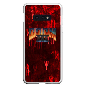 Чехол для Samsung S10E с принтом DOOM 3 (S) в Кировске, Силикон | Область печати: задняя сторона чехла, без боковых панелей | doom | doom eternal | game | tegunvteg | демоны | дум | думгай | игры | марс | планета