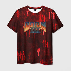 Мужская футболка 3D с принтом DOOM 3 (S) в Кировске, 100% полиэфир | прямой крой, круглый вырез горловины, длина до линии бедер | doom | doom eternal | game | tegunvteg | демоны | дум | думгай | игры | марс | планета