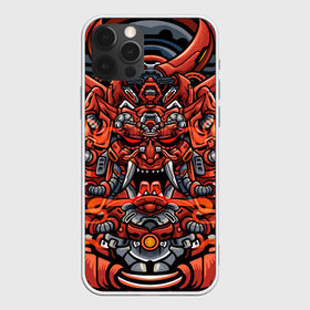 Чехол для iPhone 12 Pro Max с принтом Cyber Samurai в Кировске, Силикон |  | cyberpunk | evil | head | mask | mechanical | rage | robot | skull | арт | гнев | голова | демон | дьявол | злой | киберпанк | маска | механический | монстр | робот | рога | самурай | череп