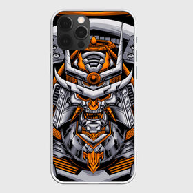 Чехол для iPhone 12 Pro Max с принтом Cyber Samurai в Кировске, Силикон |  | cyberpunk | evil | head | mask | mechanical | rage | robot | skull | арт | гнев | голова | демон | дьявол | злой | киберпанк | маска | механический | монстр | робот | рога | самурай | череп