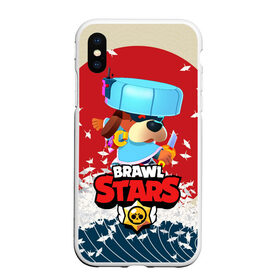 Чехол для iPhone XS Max матовый с принтом Brawl Stars - Ronin Ruffs в Кировске, Силикон | Область печати: задняя сторона чехла, без боковых панелей | brawl | brawl ruffs | brawl stars | brawl stars ronin ruffs | brawler | colonel ruffs | leon | new brawler | ronin ruffs | ruffs | ruffus | starrforce | бравл | бравл собака | бравл старс | бравлер | гавс | генерал гавс | леон | ронин 