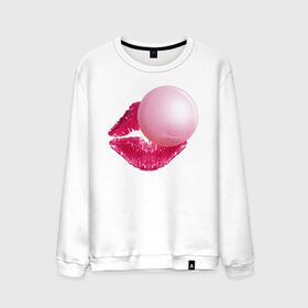 Мужской свитшот хлопок с принтом BubbleGum Lips в Кировске, 100% хлопок |  | bubble | bubblegum | day | gum | heart | kiss | lips | love | romantic | valentine | valentines | амур | валентина | влюбленные | влюбленных | всех | губы | день | жвачка | любовь | поцелуй | романтика | романтичность | святого | сердечк