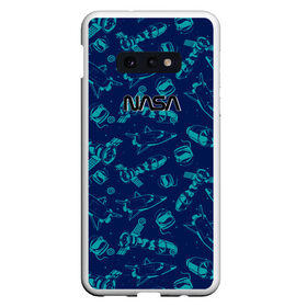 Чехол для Samsung S10E с принтом NASA в Кировске, Силикон | Область печати: задняя сторона чехла, без боковых панелей | administration | aeronautics | nasa | national | space | детская | тrdnasa