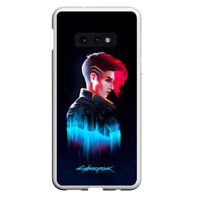 Чехол для Samsung S10E с принтом Cyberpunk 2077 в Кировске, Силикон | Область печати: задняя сторона чехла, без боковых панелей | cyberpunk 2077 | hacker | maelstrom | militech | quadra | samurai | sci fi | technology | trauma team | v | будущее | игра | иероглифы | киану ривз | кибер | киберпанк | киборг | киборги | корпорация | лого | милитек | панк | роботы | самурай | т