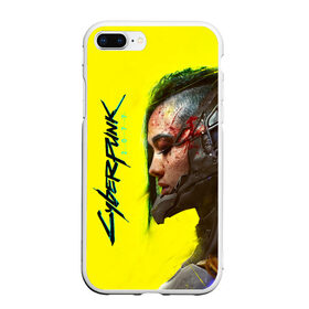 Чехол для iPhone 7Plus/8 Plus матовый с принтом Cyberpunk 2077 в Кировске, Силикон | Область печати: задняя сторона чехла, без боковых панелей | cyberpunk 2077 | hacker | maelstrom | militech | quadra | samurai | sci fi | technology | trauma team | v | будущее | игра | иероглифы | киану ривз | кибер | киберпанк | киборг | киборги | корпорация | лого | милитек | панк | роботы | самурай | т