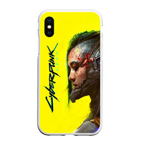 Чехол для iPhone XS Max матовый с принтом Cyberpunk 2077 в Кировске, Силикон | Область печати: задняя сторона чехла, без боковых панелей | cyberpunk 2077 | hacker | maelstrom | militech | quadra | samurai | sci fi | technology | trauma team | v | будущее | игра | иероглифы | киану ривз | кибер | киберпанк | киборг | киборги | корпорация | лого | милитек | панк | роботы | самурай | т