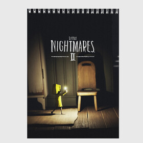 Скетчбук с принтом Little Nightmares 2 в Кировске, 100% бумага
 | 48 листов, плотность листов — 100 г/м2, плотность картонной обложки — 250 г/м2. Листы скреплены сверху удобной пружинной спиралью | little nightmares | nightmares | игры | литл найтмейрс | моно | учительница