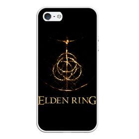 Чехол для iPhone 5/5S матовый с принтом Elden Ring в Кировске, Силикон | Область печати: задняя сторона чехла, без боковых панелей | Тематика изображения на принте: action | armor | dark souls | demon | elden ring | fromsoftware | games | george martin | japan | knight | namco bandai | rpg | weapon | броня | дарк соулс | демон | джордж мартин | игры | оружие | рпг | рыцарь | темные души | экшен | япония