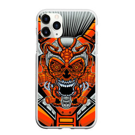 Чехол для iPhone 11 Pro матовый с принтом CyberSkull в Кировске, Силикон |  | cyberpunk | evil | head | mask | mechanical | rage | robot | skull | арт | гнев | голова | демон | дьявол | злой | киберпанк | маска | механический | монстр | робот | рога | самурай | череп