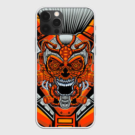 Чехол для iPhone 12 Pro Max с принтом CyberSkull в Кировске, Силикон |  | cyberpunk | evil | head | mask | mechanical | rage | robot | skull | арт | гнев | голова | демон | дьявол | злой | киберпанк | маска | механический | монстр | робот | рога | самурай | череп