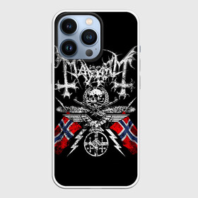 Чехол для iPhone 13 Pro с принтом MAYHEM в Кировске,  |  | black metal | mayhem | блэк метал | группа | мейхем | метал | рок