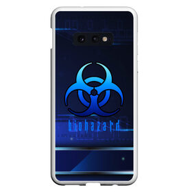 Чехол для Samsung S10E с принтом BIOHAZARD в Кировске, Силикон | Область печати: задняя сторона чехла, без боковых панелей | biohazard | game | monster | resident evil | resident evil 8 | umbrella | umbrella corp | umbrella corporation | zombie | обитель зла