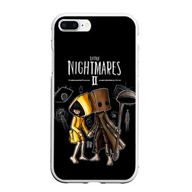 Чехол для iPhone 7Plus/8 Plus матовый с принтом LITTLE NIGHTMARES 2 в Кировске, Силикон | Область печати: задняя сторона чехла, без боковых панелей | little nightmares | little nightmares 2 | six | игры | комиксы | шестая